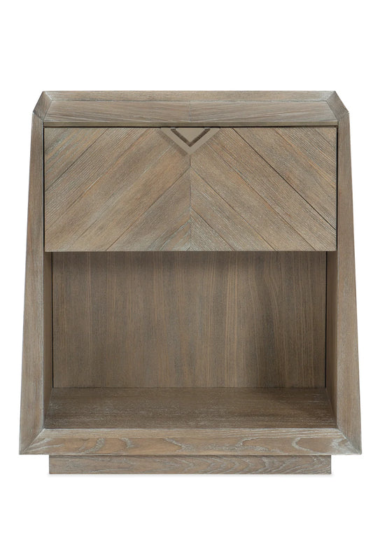 Luxury Modern Earthly Delight 1-Drawer Nightstand European Style for Villa