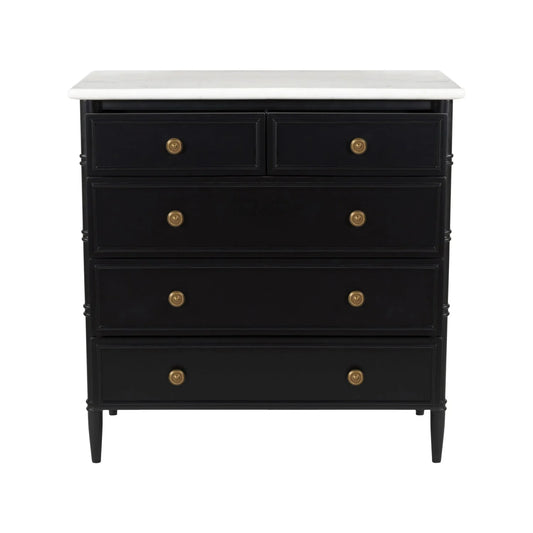 Luxury Modern Eleanor 5-Drawer Chest European Style for Villa