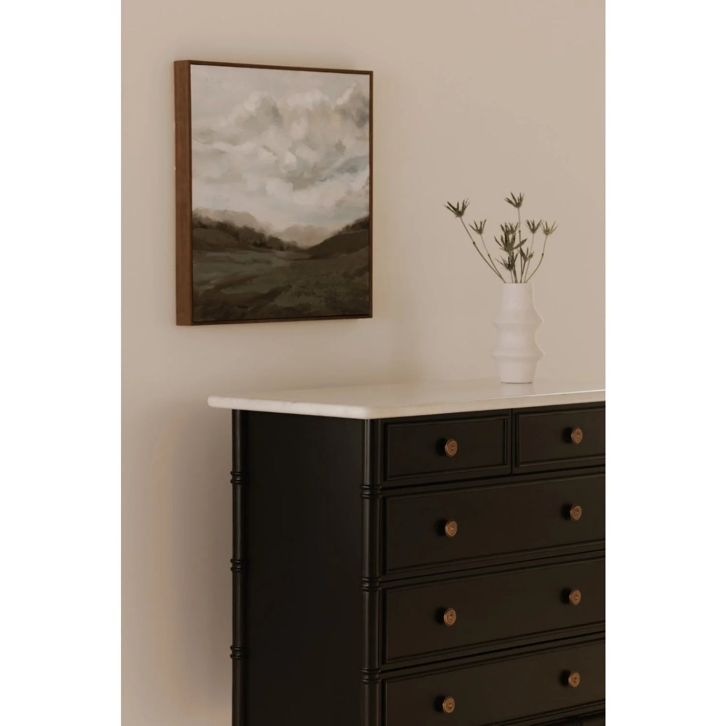 Luxury Modern Eleanor 5-Drawer Chest European Style for Villa