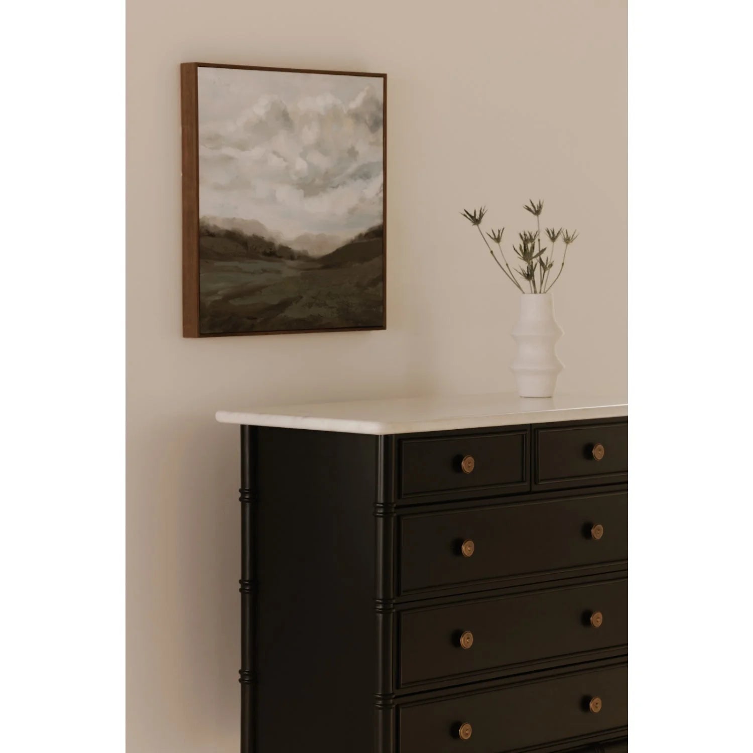 Luxury Modern Eleanor 5-Drawer Chest European Style for Villa