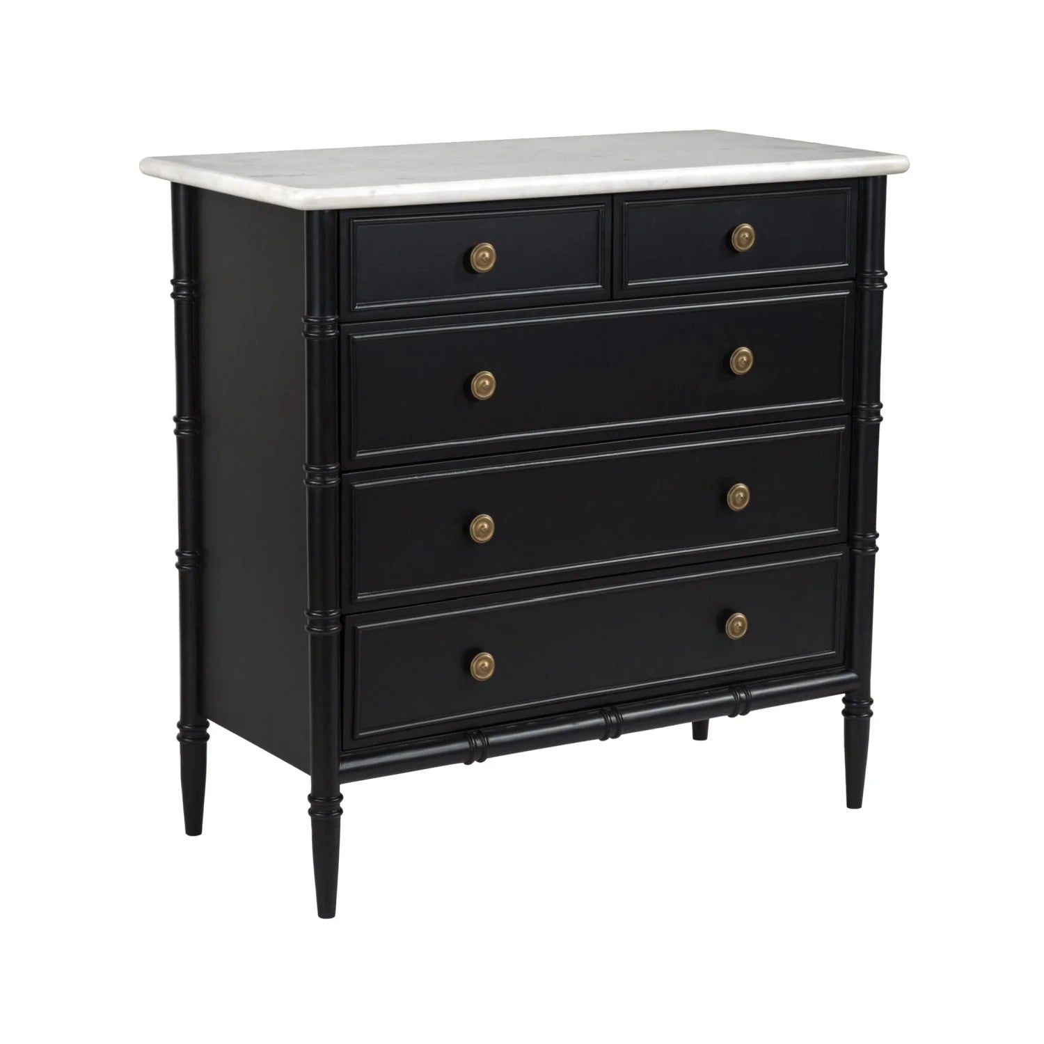 Luxury Modern Eleanor 5-Drawer Chest European Style for Villa