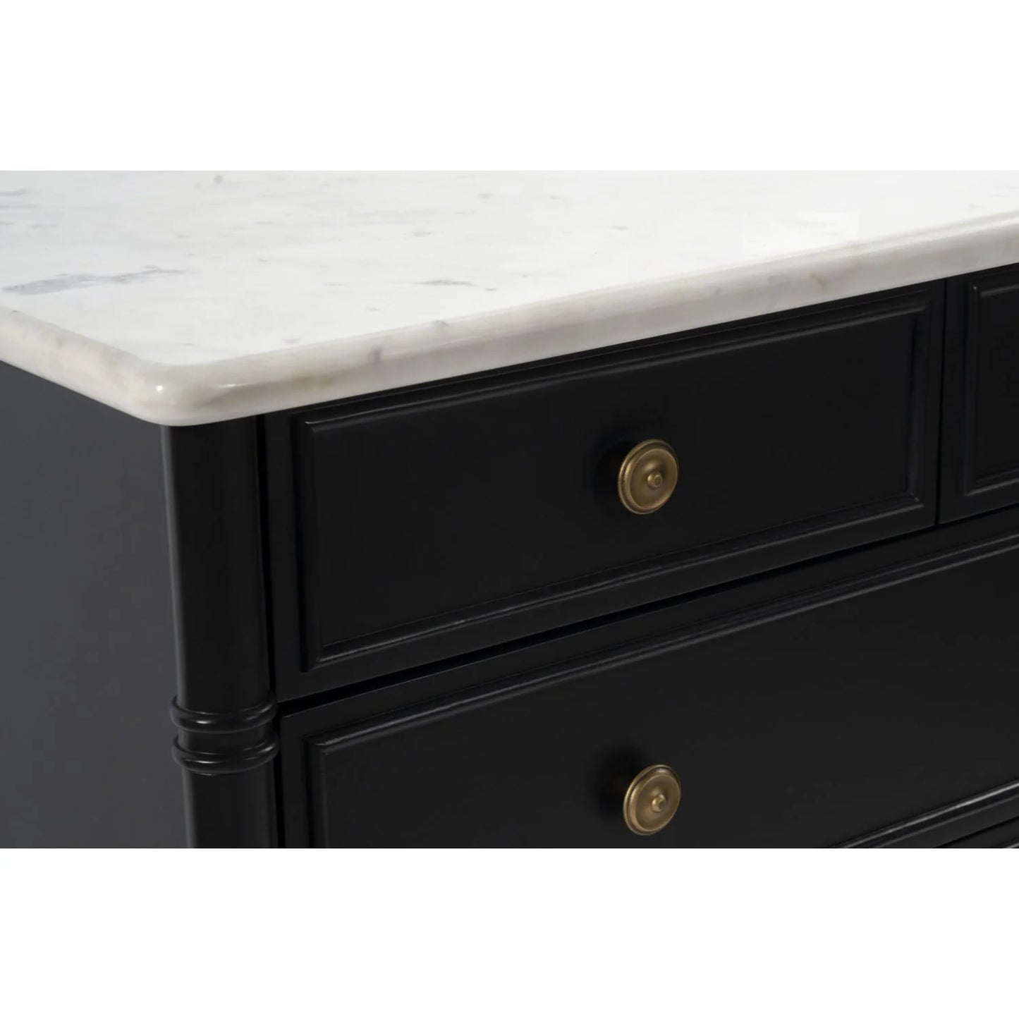 Luxury Modern Eleanor 5-Drawer Chest European Style for Villa