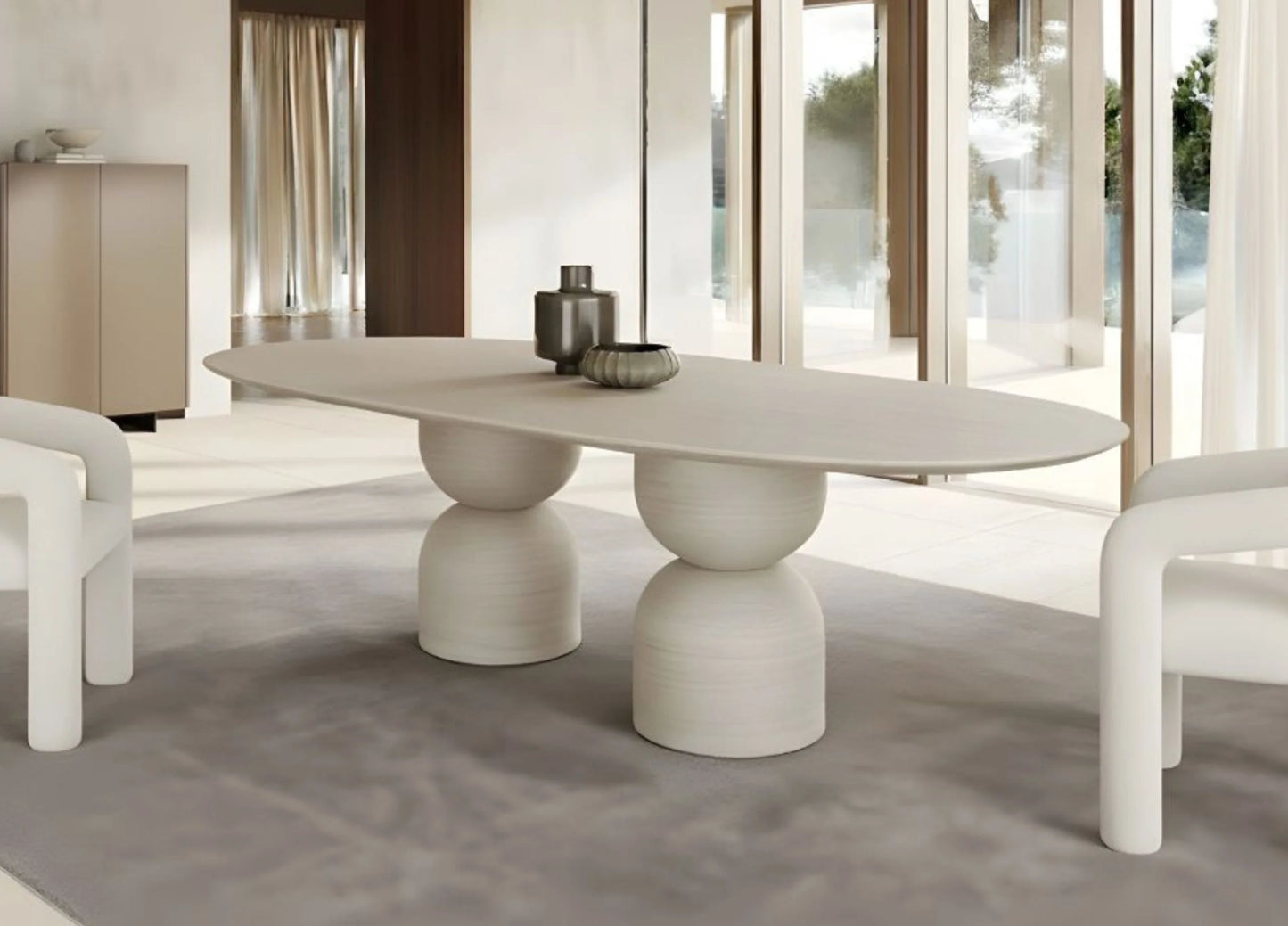 Luxury Modern Elite Dining Table European Style for Villa