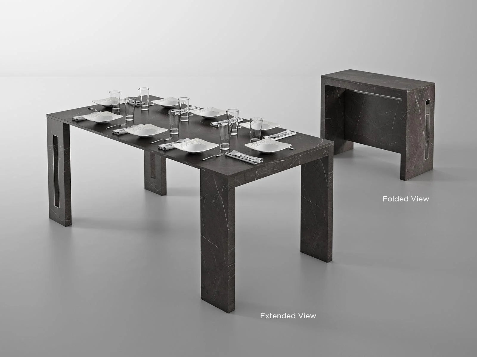 Luxury Modern Ellie Extendable Console Table European Style for Villa