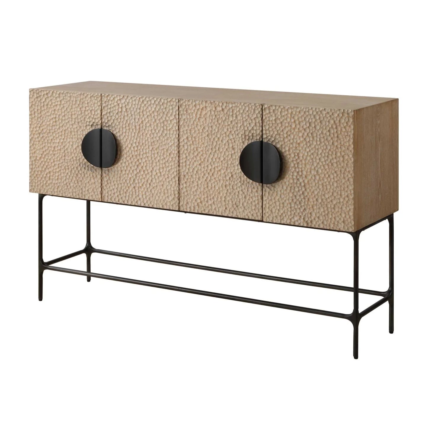 Luxury Modern Elm Veneer Cabinet European Style for Villa