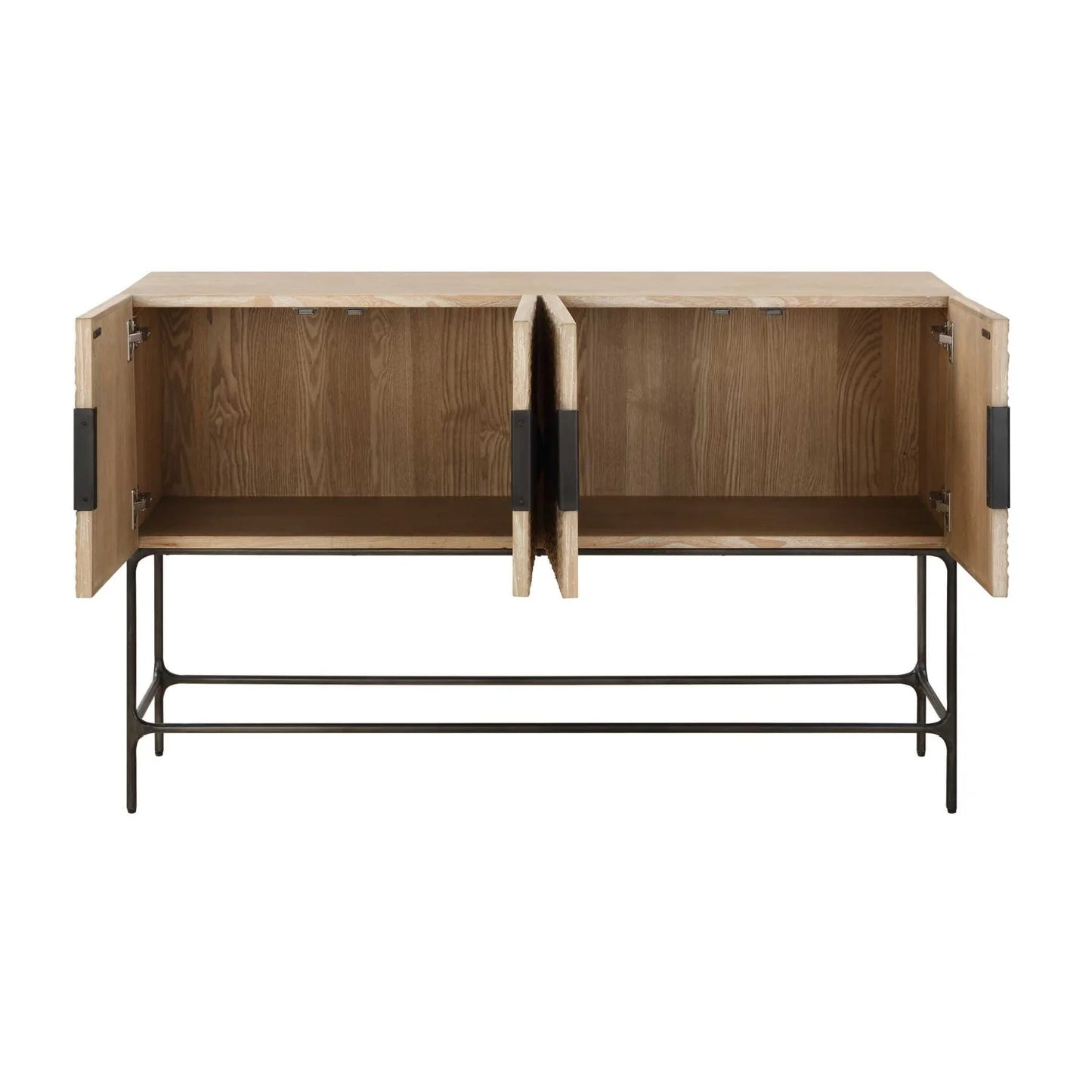 Luxury Modern Elm Veneer Cabinet European Style for Villa