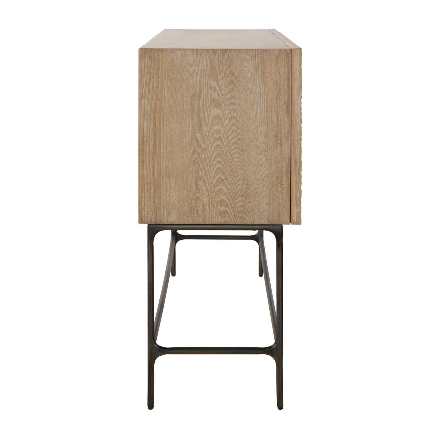 Luxury Modern Elm Veneer Cabinet European Style for Villa