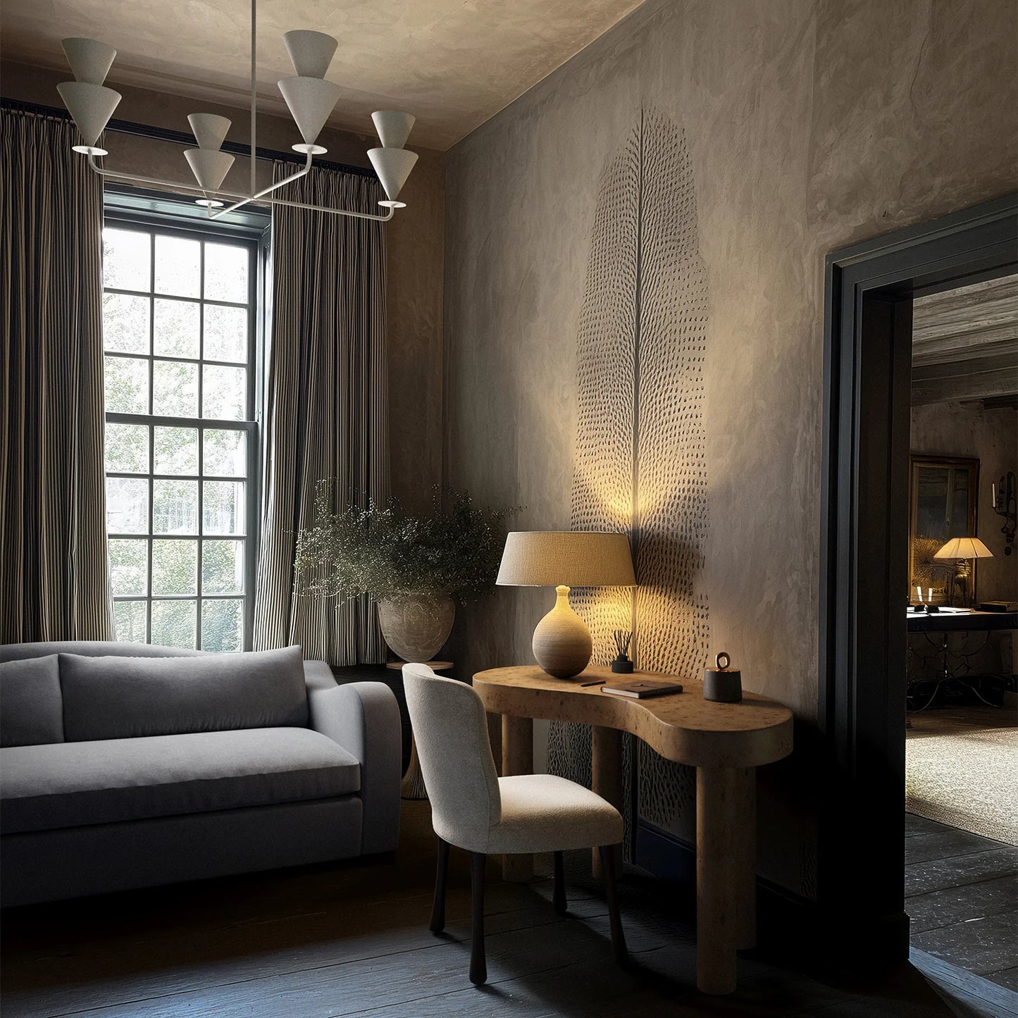 Luxury Modern Elodie Bench Sofa European Style for Villa