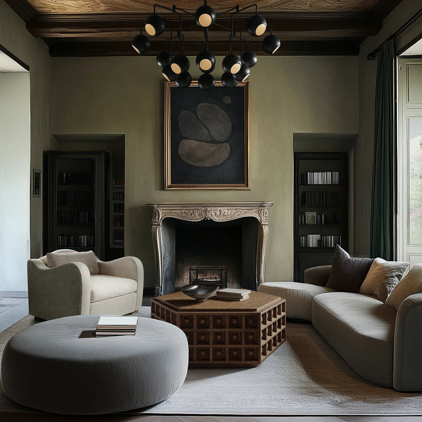 Luxury Modern Elodie Chair European Style for Villa