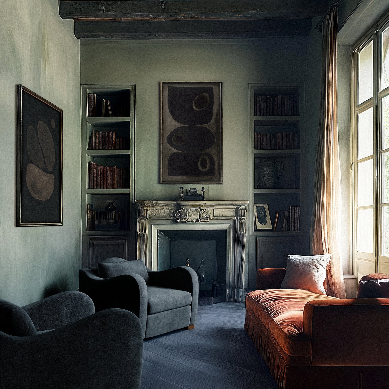 Luxury Modern Elodie Chair European Style for Villa