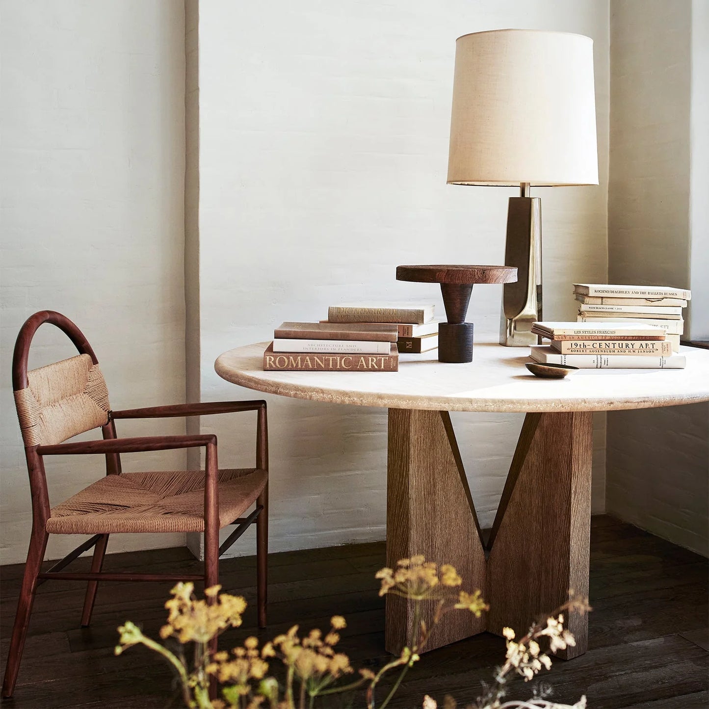 Luxury Modern Elysees Dining Table European Style for Villa