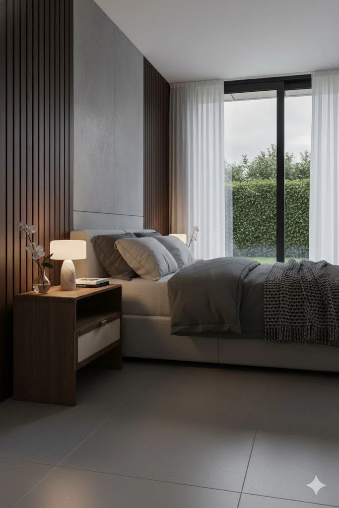 Luxury Modern Emilio Nightstand European Style for Villa