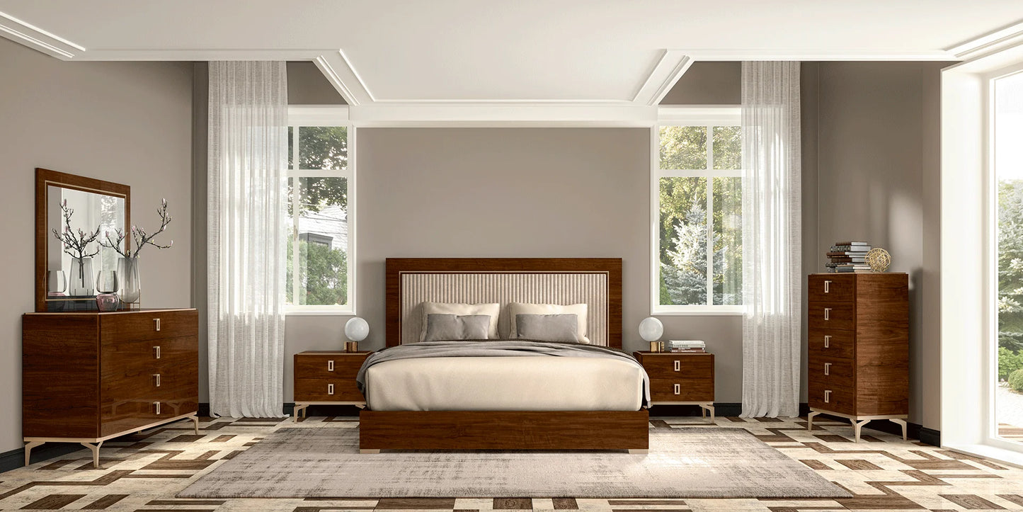Luxury Modern Emily Bedroom Set European Style for Villa