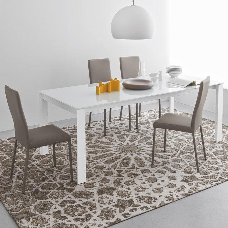 Luxury Modern Eminence Extendable Dining Table European Style for Villa