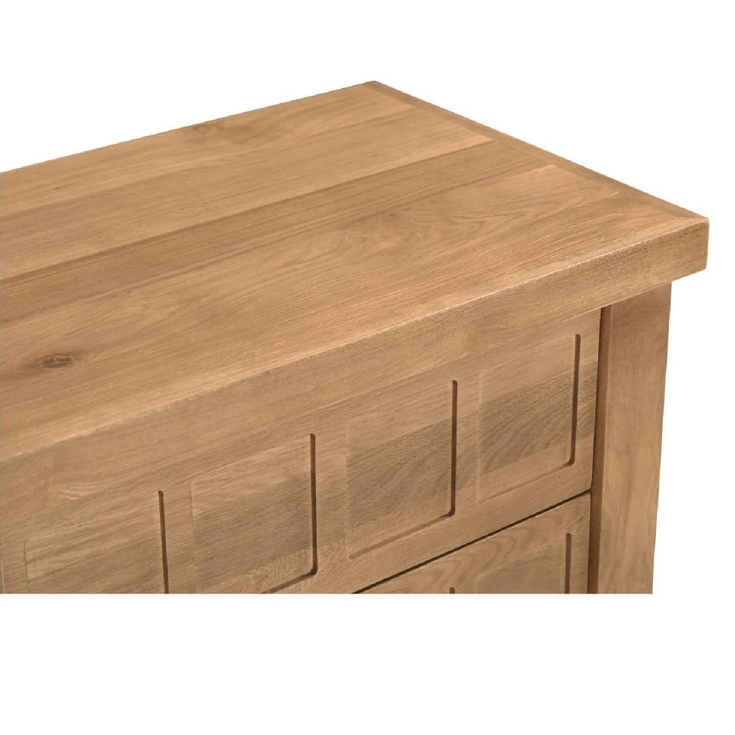 Luxury Modern Enya 2-Drawer Nightstand European Style for Villa