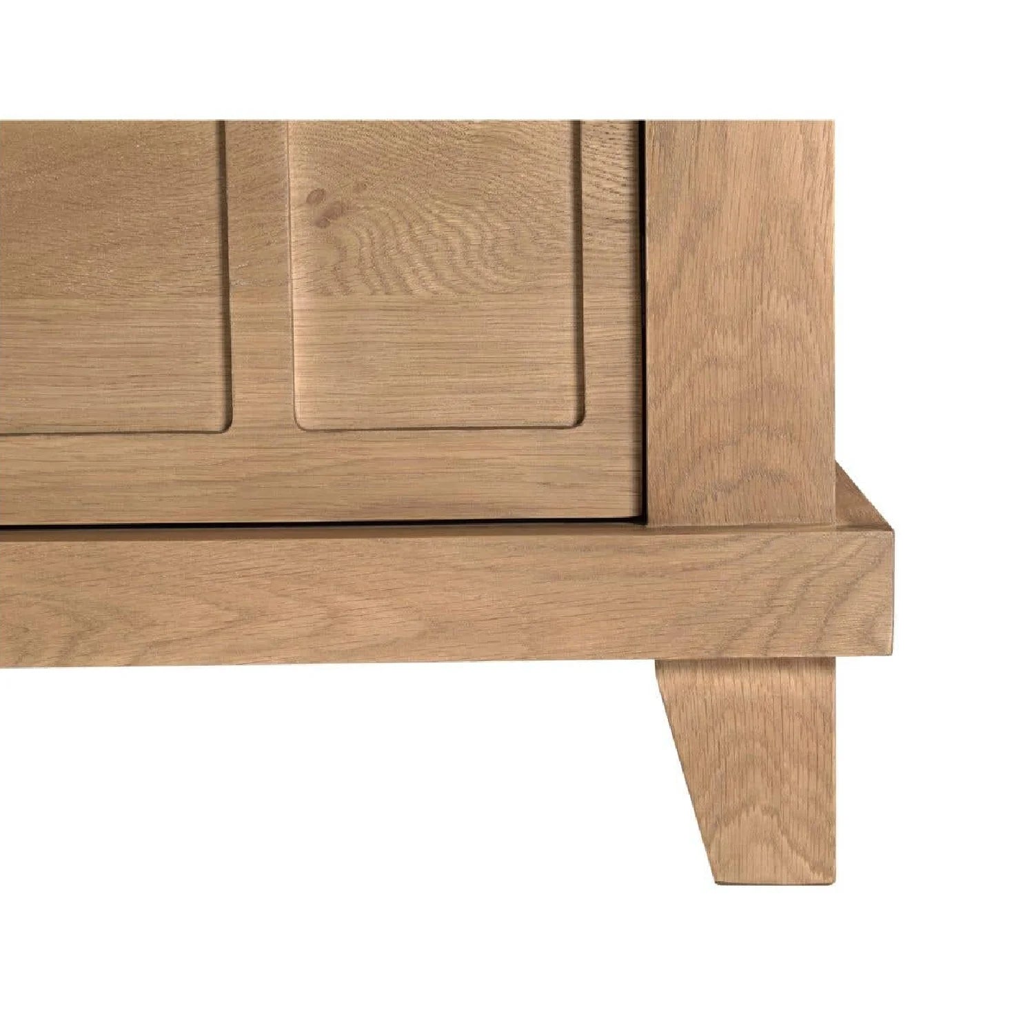 Luxury Modern Enya 2-Drawer Nightstand European Style for Villa