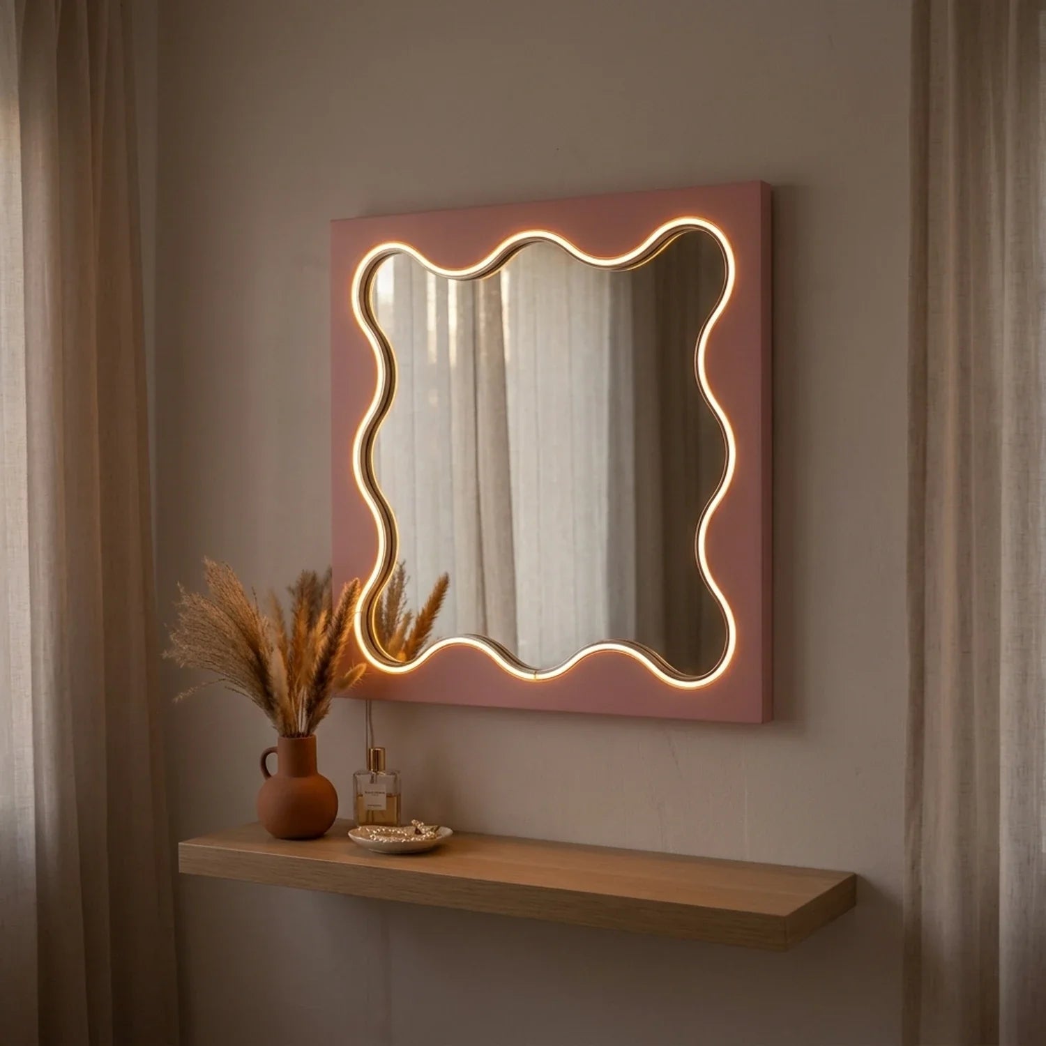 Luxury Modern Enzo Mirror European Style for Villa