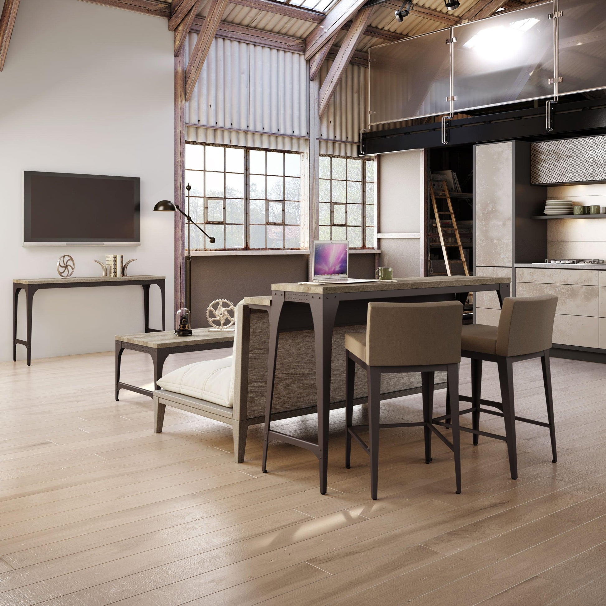 Luxury Modern Ethan Stool European Style for Villa