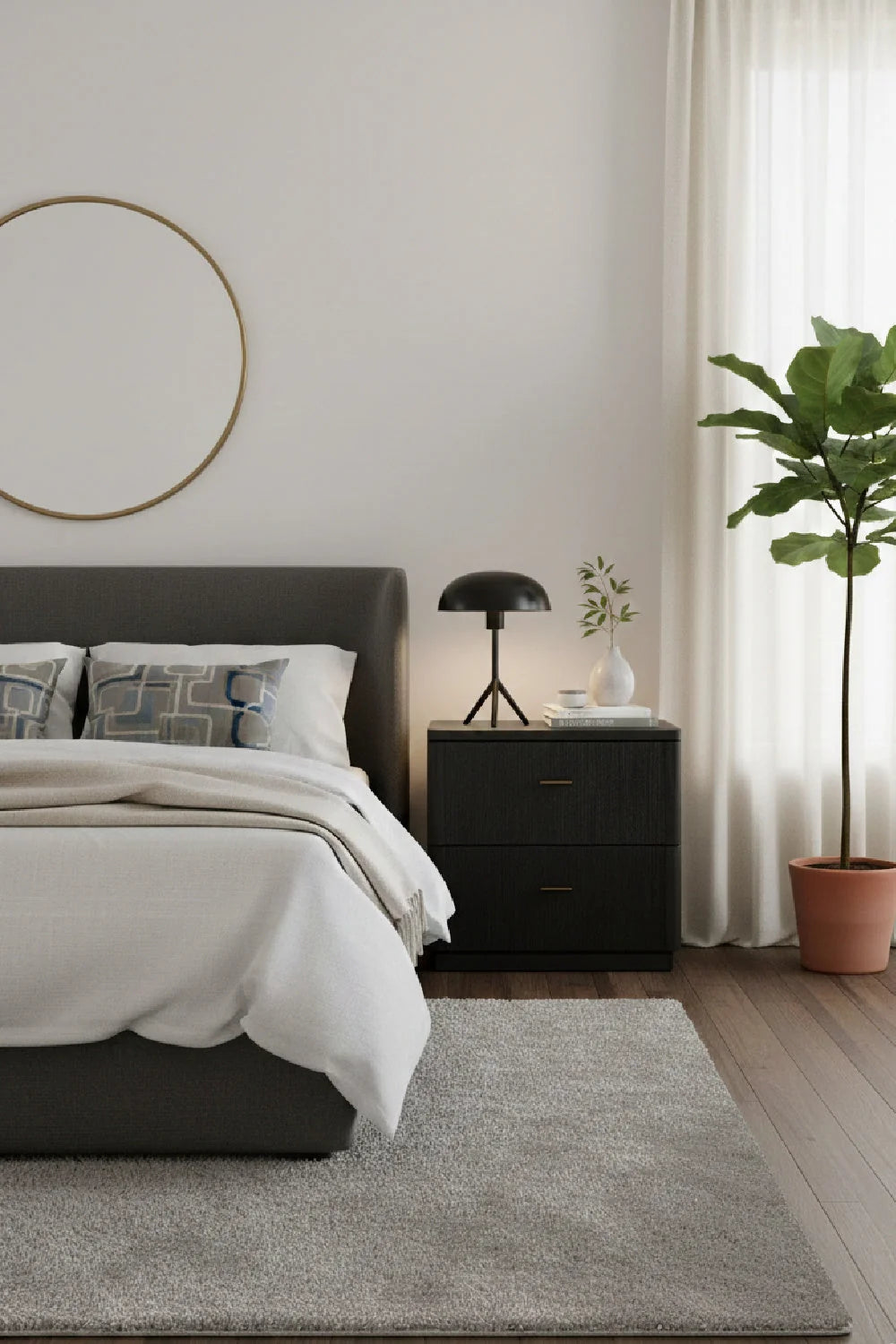 Luxury Modern Etienne Rope Nightstand European Style for Villa