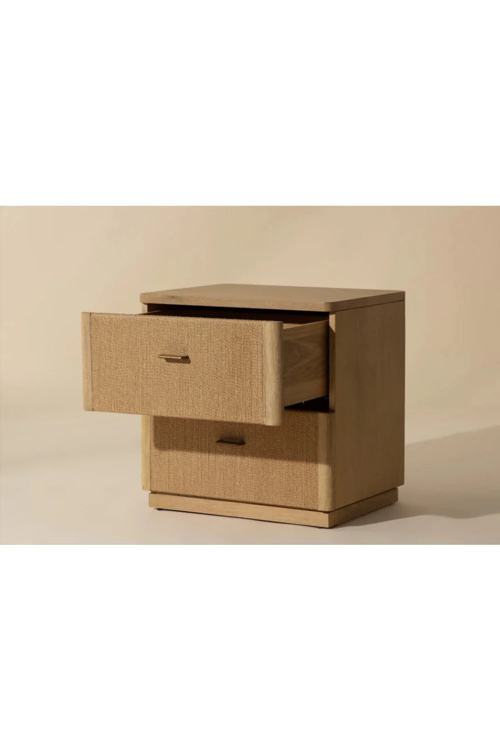 Luxury Modern Etienne Rope Nightstand European Style for Villa