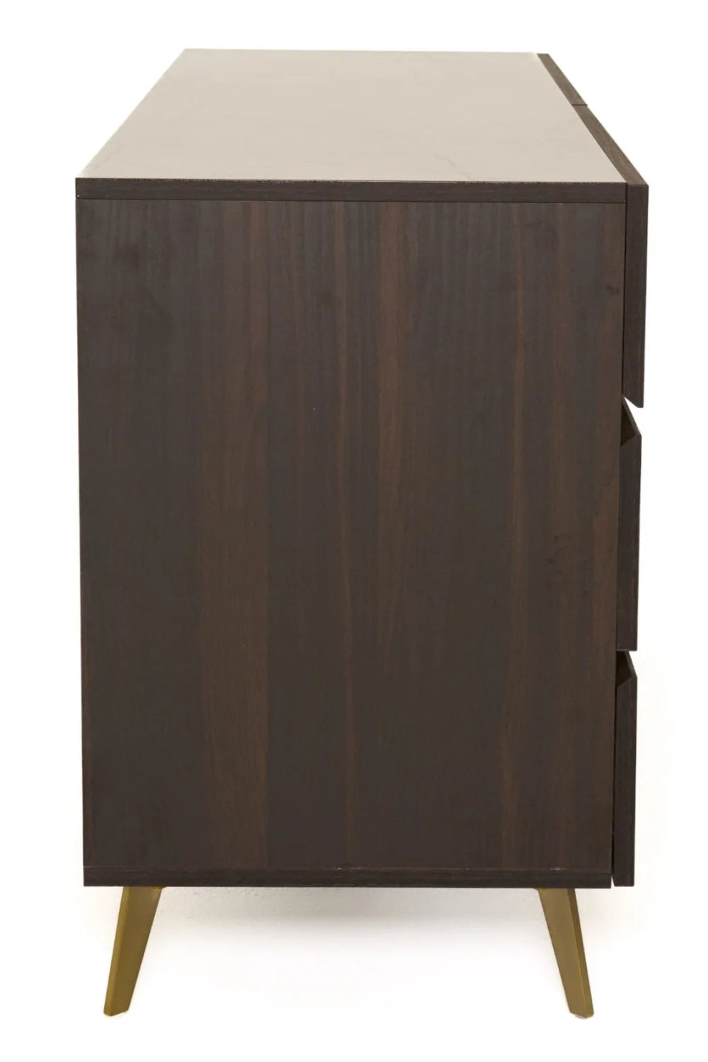 Luxury Modern Eucalyptus Wood 6-Drawer Dresser European Style for Villa