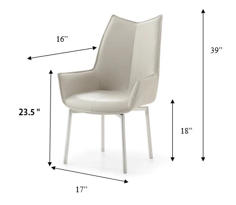 Luxury Modern Eva Dining Chair European Style for Villa