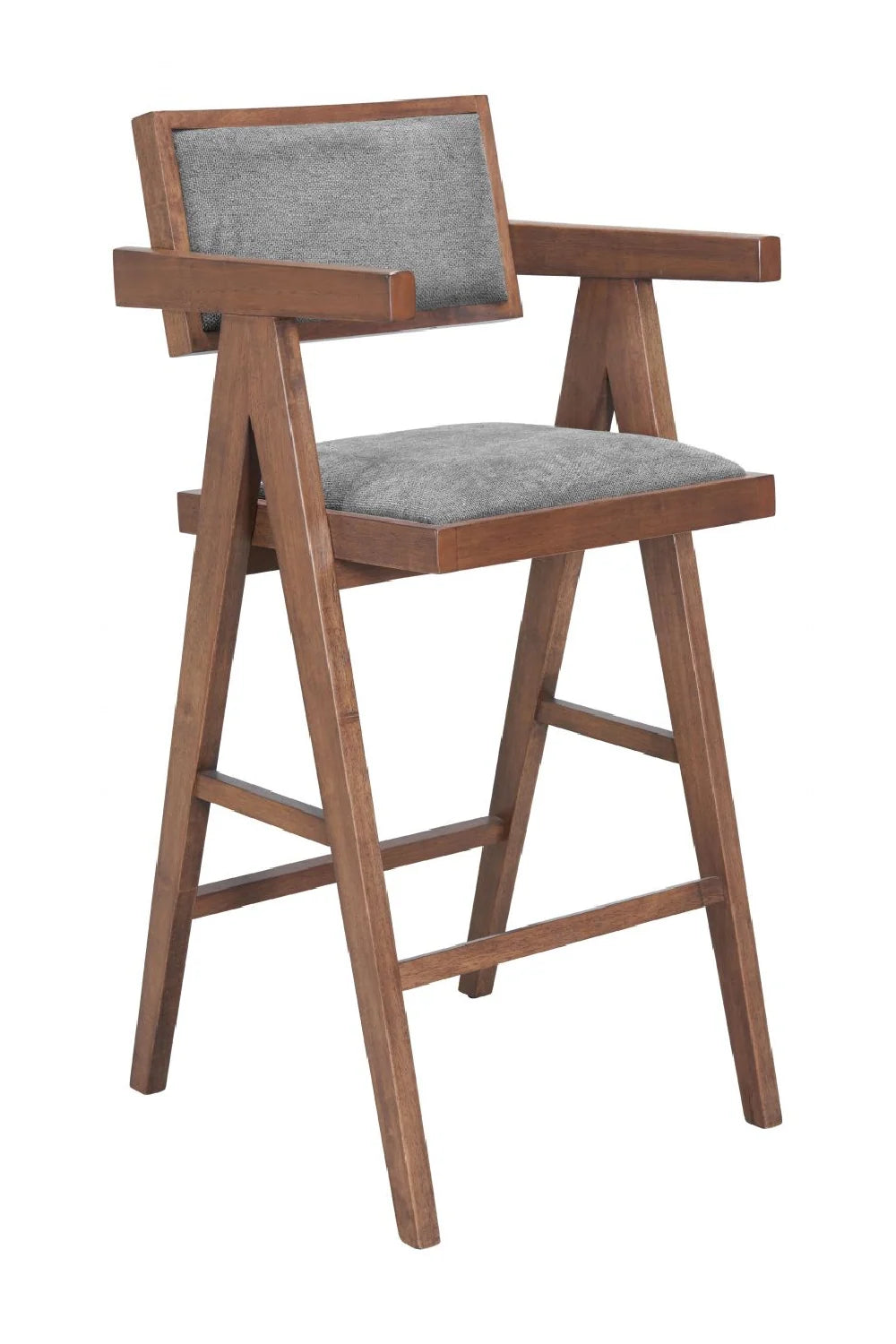 Luxury Modern Fabric Bar Stool European Style for Villa