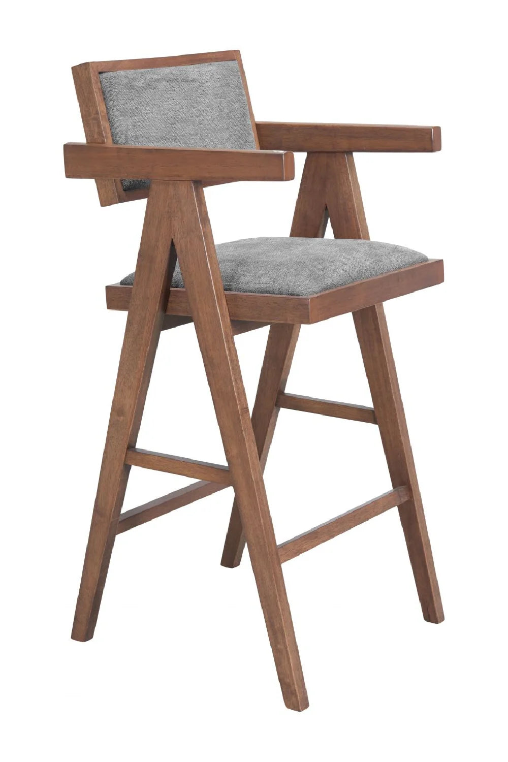 Luxury Modern Fabric Bar Stool European Style for Villa