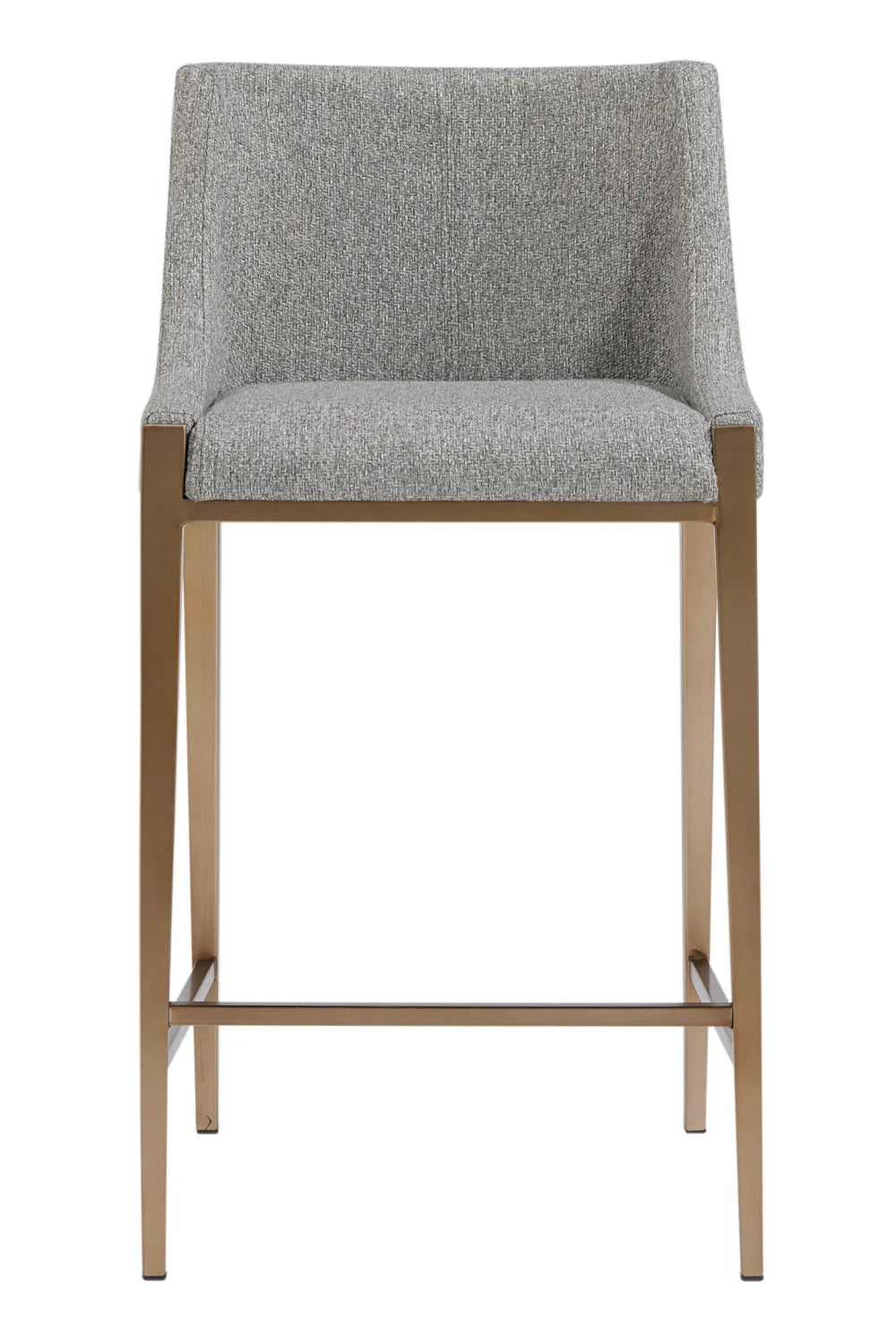 Luxury Modern Fabric Counter Stool European Style for Villa