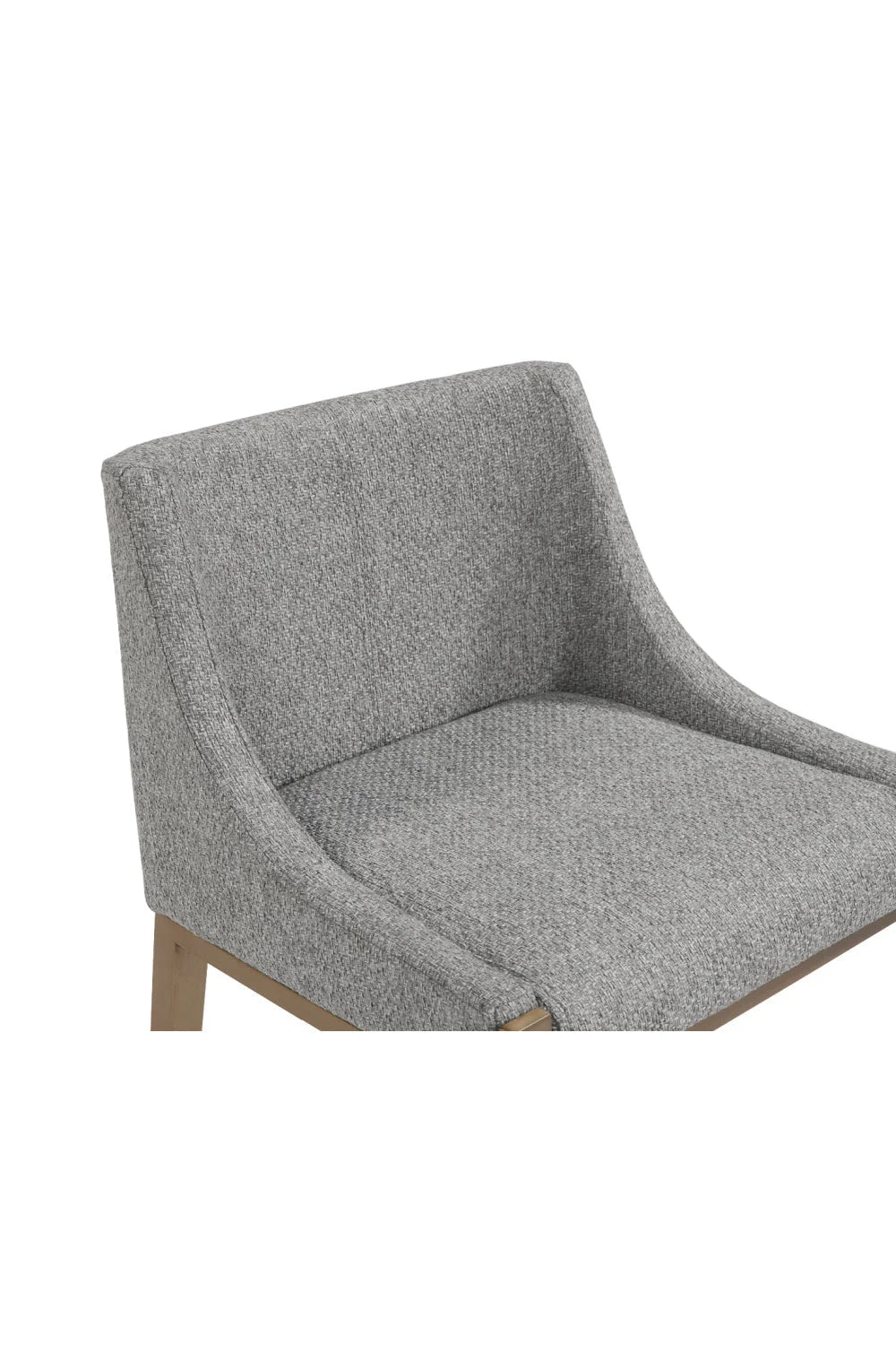 Luxury Modern Fabric Counter Stool European Style for Villa
