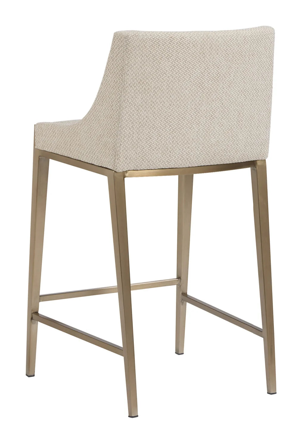 Luxury Modern Fabric Counter Stool European Style for Villa