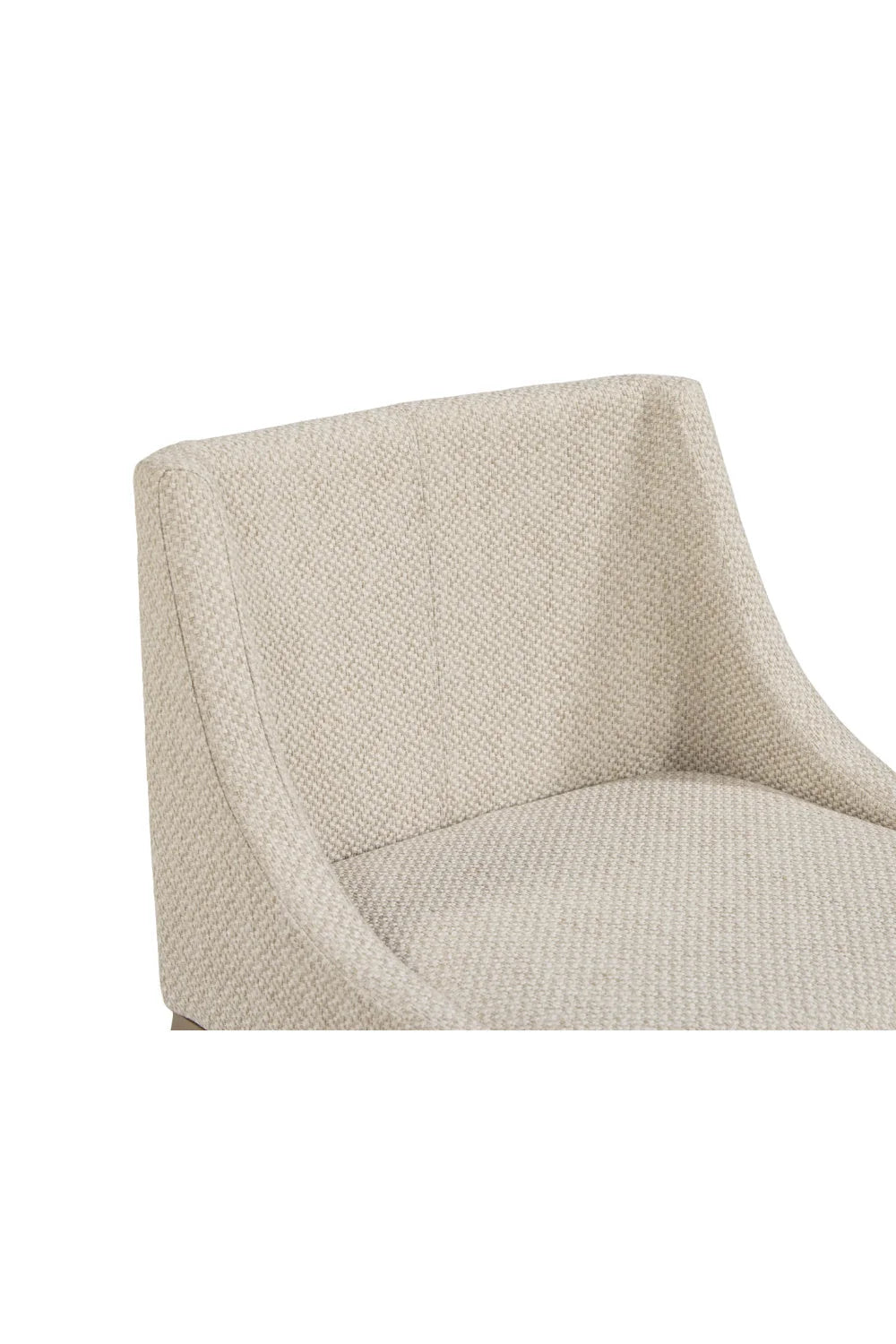 Luxury Modern Fabric Counter Stool European Style for Villa