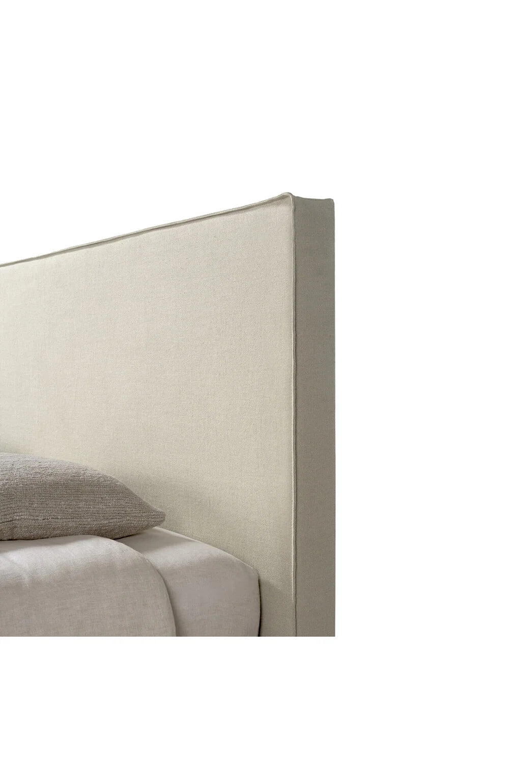 Luxury Modern Fabric King Bed European Style for Villa