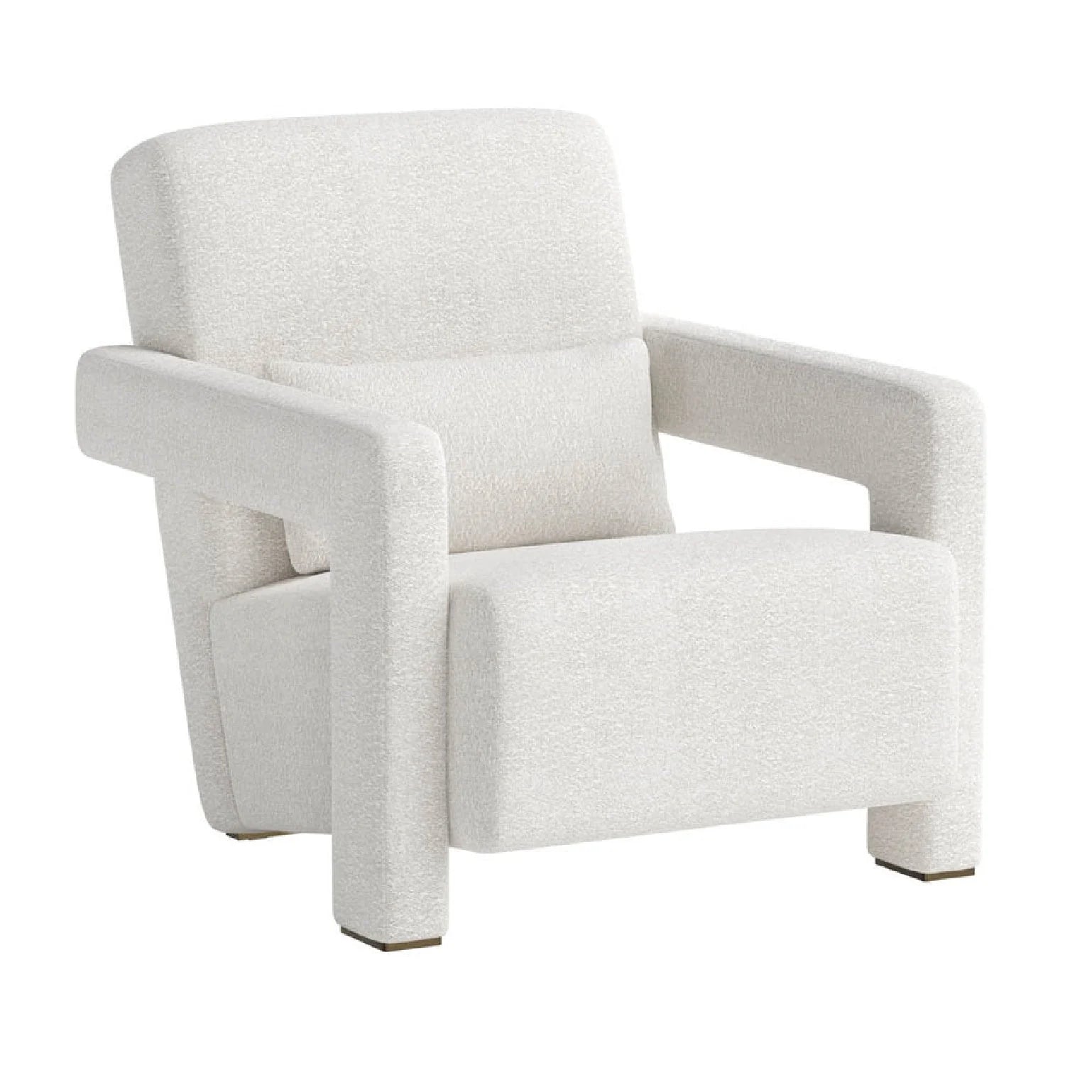 Luxury Modern Fabric Lounge Chair Modern Italian Style for Villa