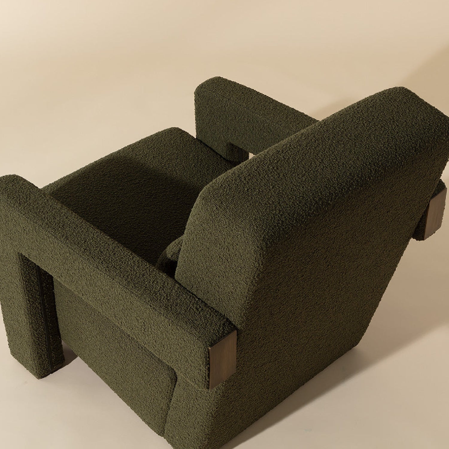 Luxury Modern Fabric Lounge Chair Modern Italian Style for Villa