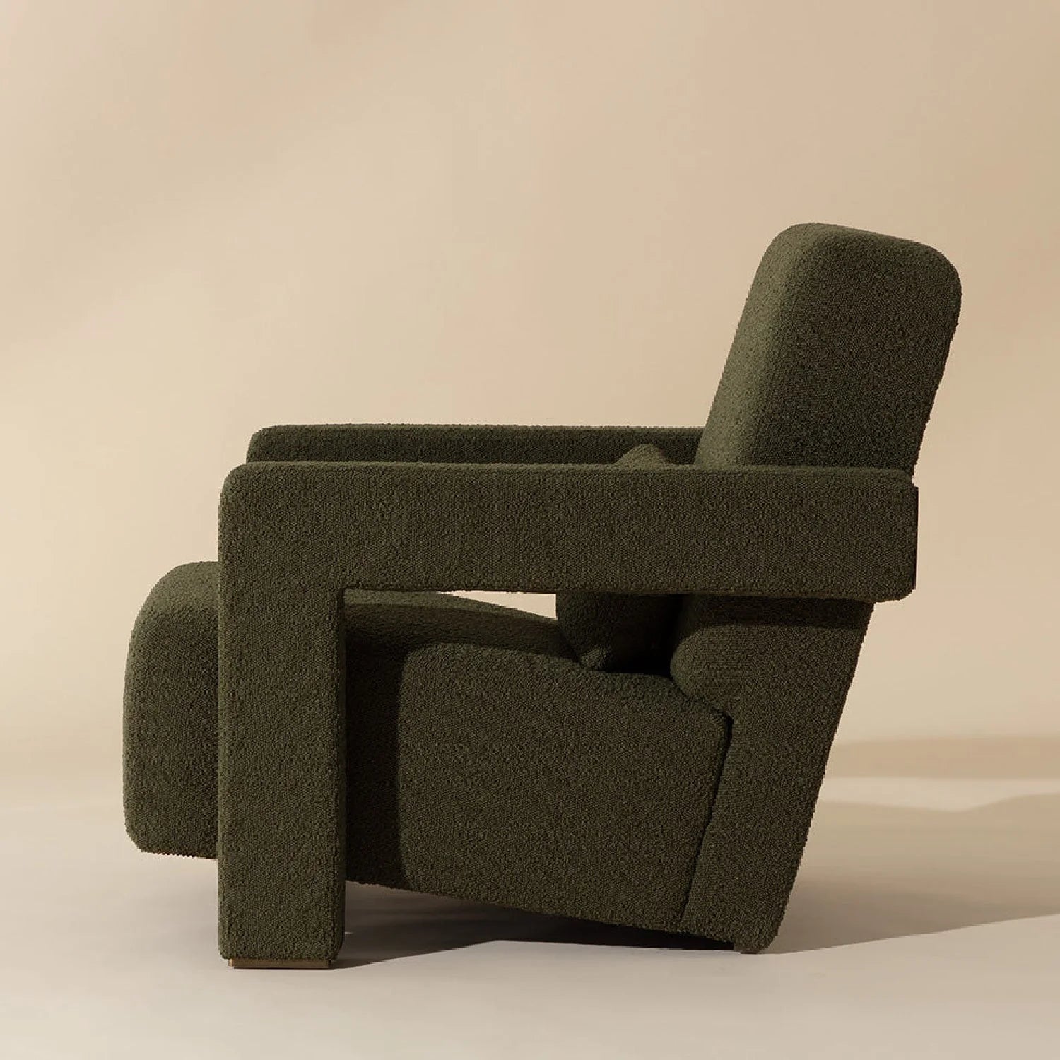 Luxury Modern Fabric Lounge Chair Modern Italian Style for Villa