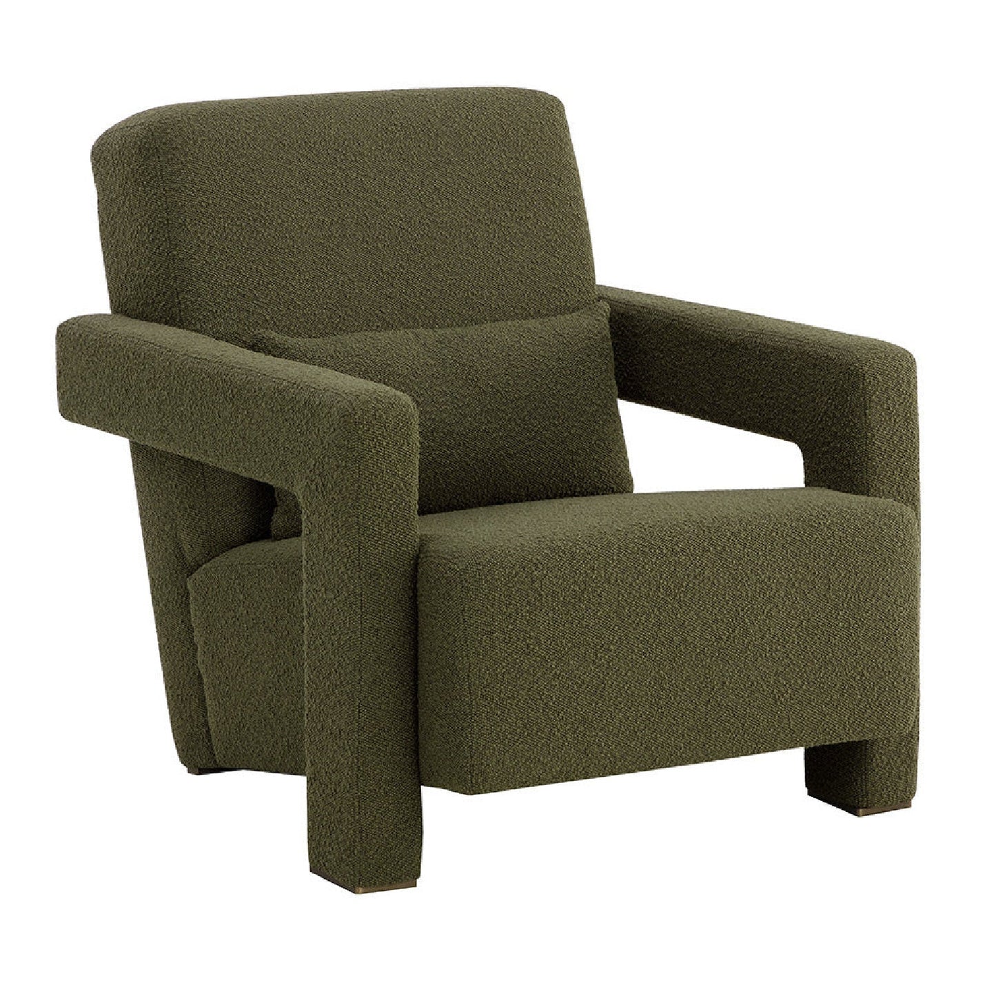 Luxury Modern Fabric Lounge Chair Modern Italian Style for Villa