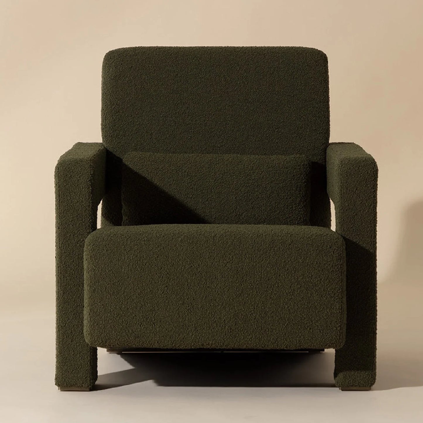Luxury Modern Fabric Lounge Chair Modern Italian Style for Villa