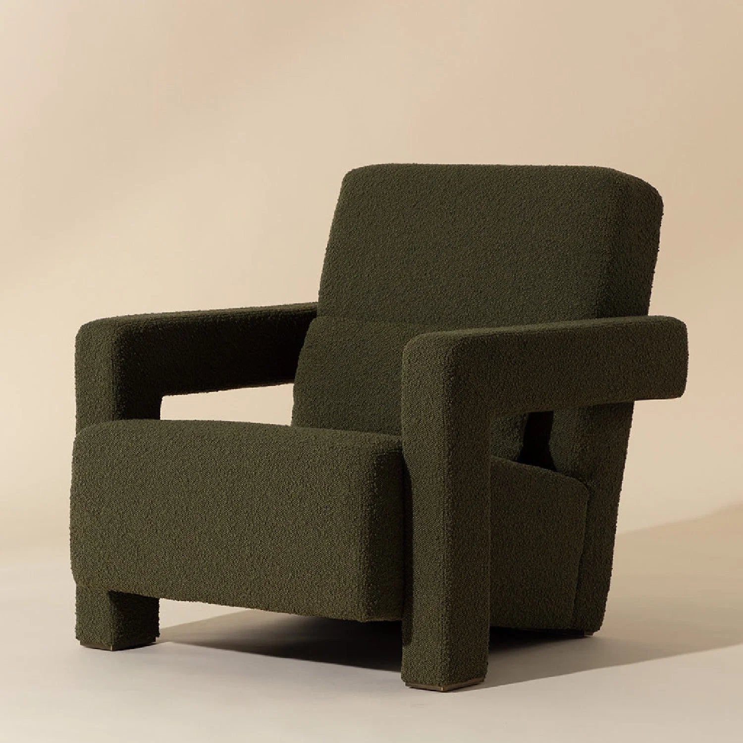 Luxury Modern Fabric Lounge Chair Modern Italian Style for Villa