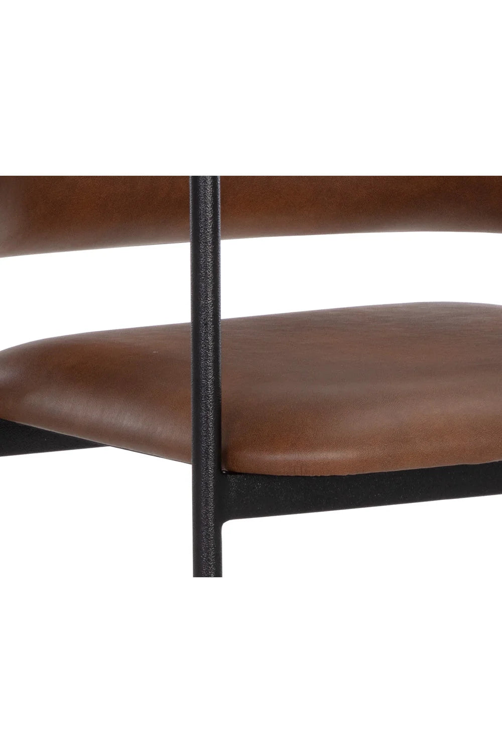 Luxury Modern Faux Leather Bar Stool European Style for Villa