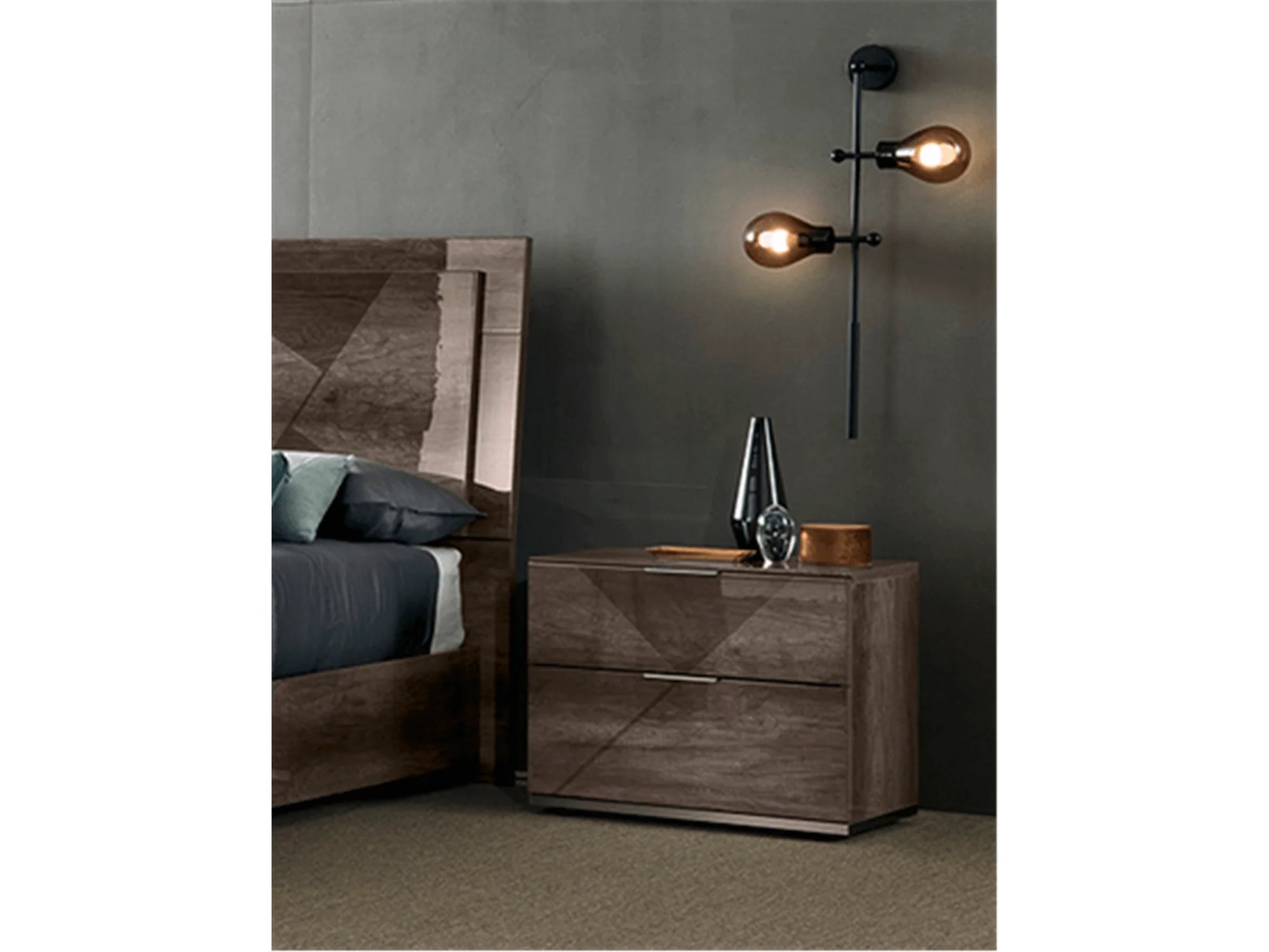 Luxury Modern Favi Bedroom Set European Style for Villa