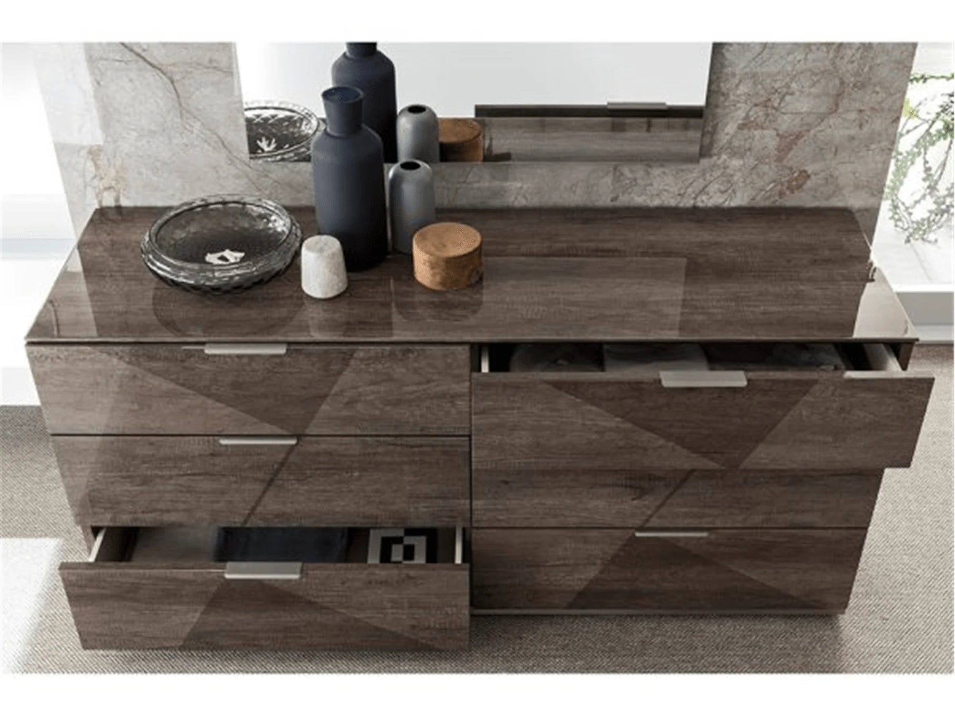 Luxury Modern Favi Bedroom Set European Style for Villa