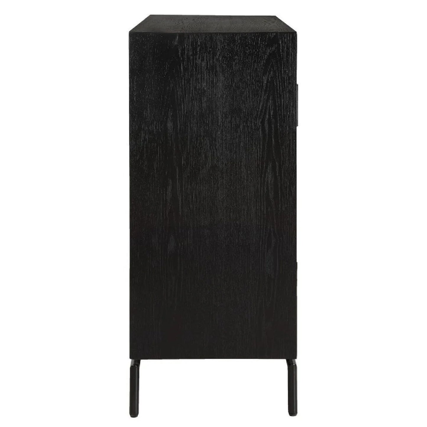 Luxury Modern Fir Wood 2-Door Cabinet European Style for Villa