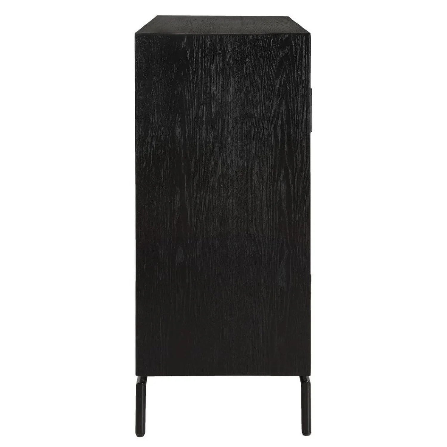 Luxury Modern Fir Wood 2-Door Cabinet European Style for Villa