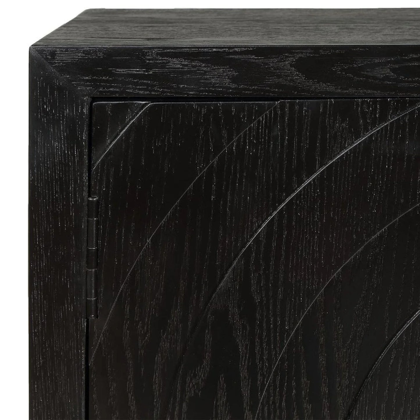 Luxury Modern Fir Wood 2-Door Cabinet European Style for Villa