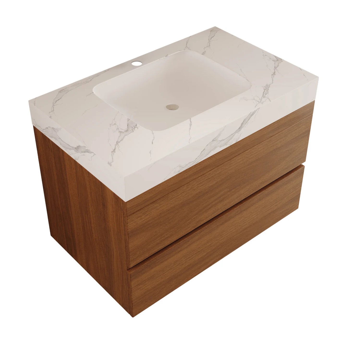 Luxury Modern Floating Bathroom Vanity European Style for Villa