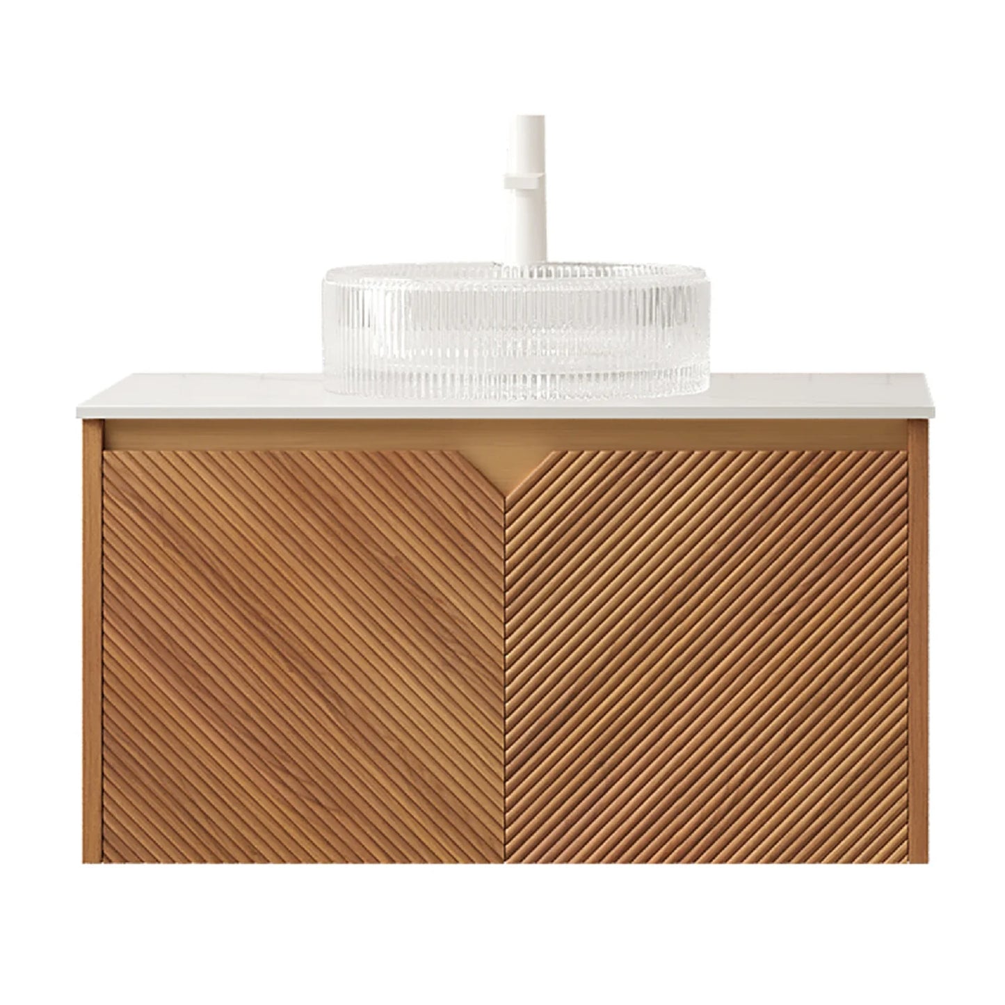 Luxury Modern Floating Bathroom Vanity European Style for Villa