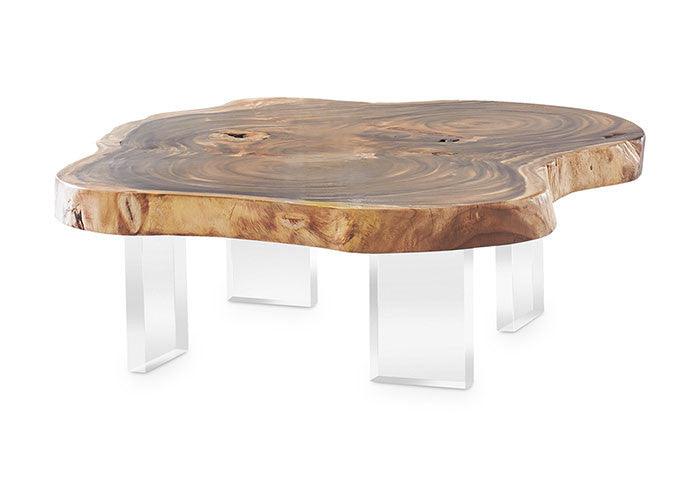 Luxury Modern Floating Chamcha Coffee Table European Style for Villa
