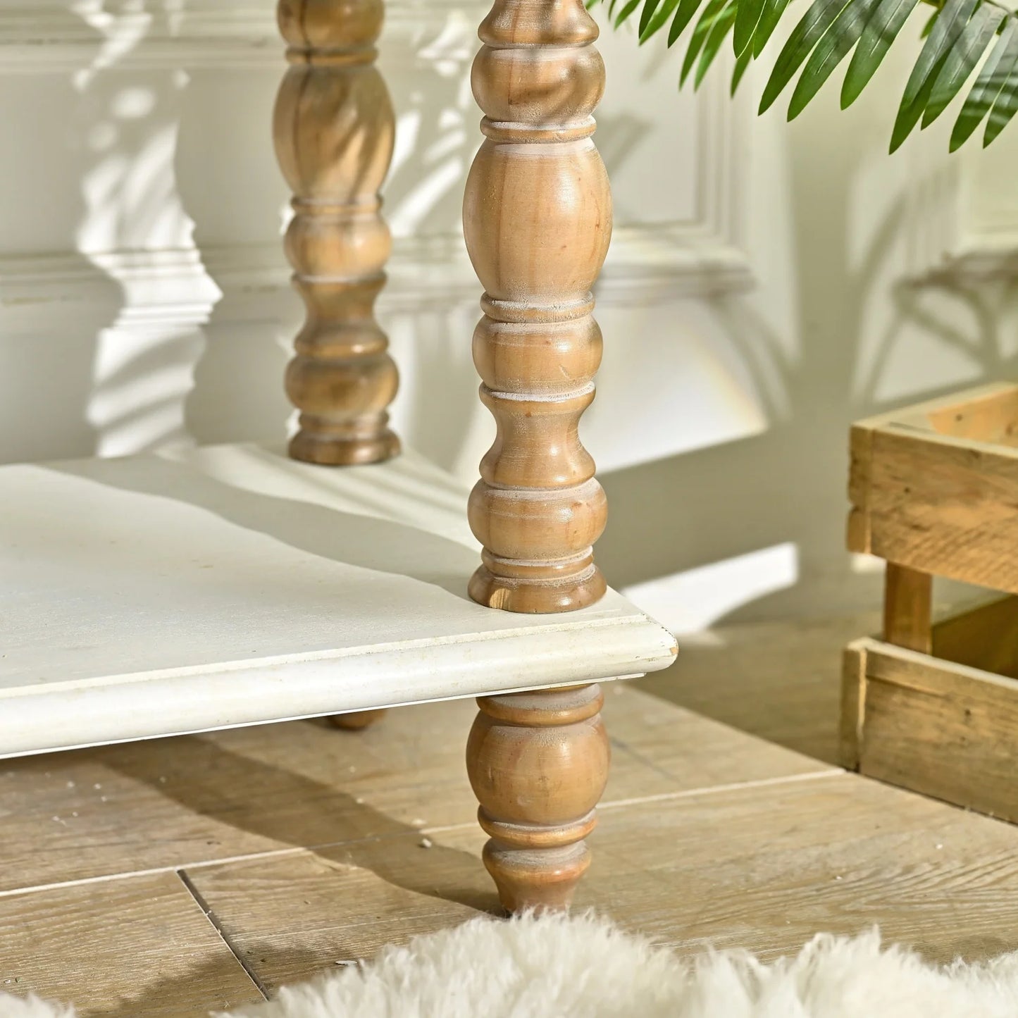 Luxury Modern Floral Carved 2-Door Cabinet European Style for Villa
