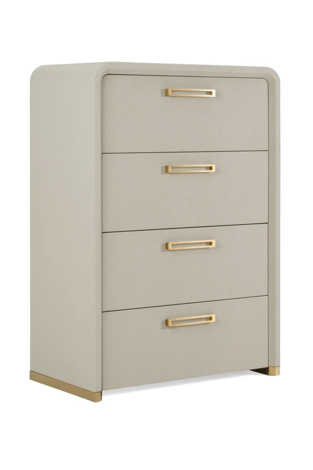 Luxury Modern Florence 4-Drawer Chest European Style for Villa